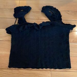 Cute Zara crop top perfect for summer